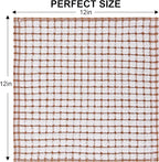 Kitinjoy Cotton 12 Pack Terry Kitchen Dish Cloths, 12 x 12 Inches Super Soft - Image 6