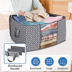 Direct 100L, 3 Pack, Storage Containers, Large Clothes Storage Bins Foldable - Image 5