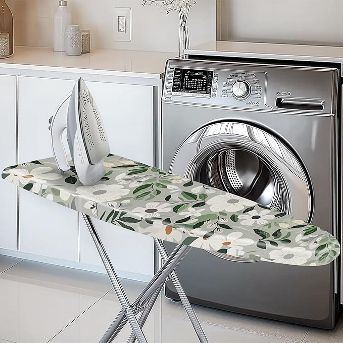Floral Ironing Board Cover, Standard Size Cotton Iron Board Covers - Image 5