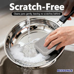 8 Pack Silicone Scrubbing Sponges, Heavy-Duty, Non-Scratch Kitchen Sponges - Image 3