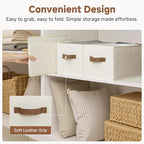 StorageWorks Closet Organizers and Storage Bins, Foldable Shelf Baskets - Image 5