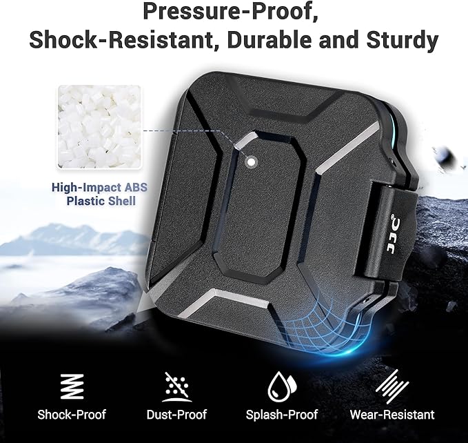 Size 312 13 10 LR41 Battery Case Holder Storage, Water-Resistant Anti-Shock - Image 5