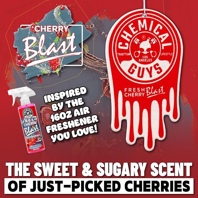 Chemical Guys Car Fresheners, Hanging Air Fresheners, Variety Scent Pack 12 Pack - Image 6