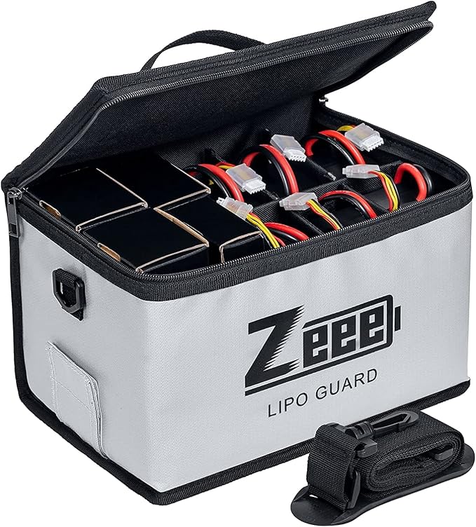 Zeee Lipo Fireproof Safe Bag by ZeeePowerDirect