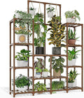 Plant Stand Indoor Outdoor 63" Tall Plant Shelf for Plants 12-Tier Large Plant Sheves for Living Room Heavy Duty Plant Rack Garden Balcony Patio Hanging Planter by Gentingbro