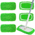 Mop Pads for Swiffer Sweeper Reusable Mop Dry Wet Mop Pad Refills Microfiber by Vickorpen