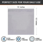 Homaxy 100% Cotton Dish Cloths, 8 Pack - Image 5