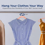 SereneLife 50 Pack Velvet Hangers - Image 6