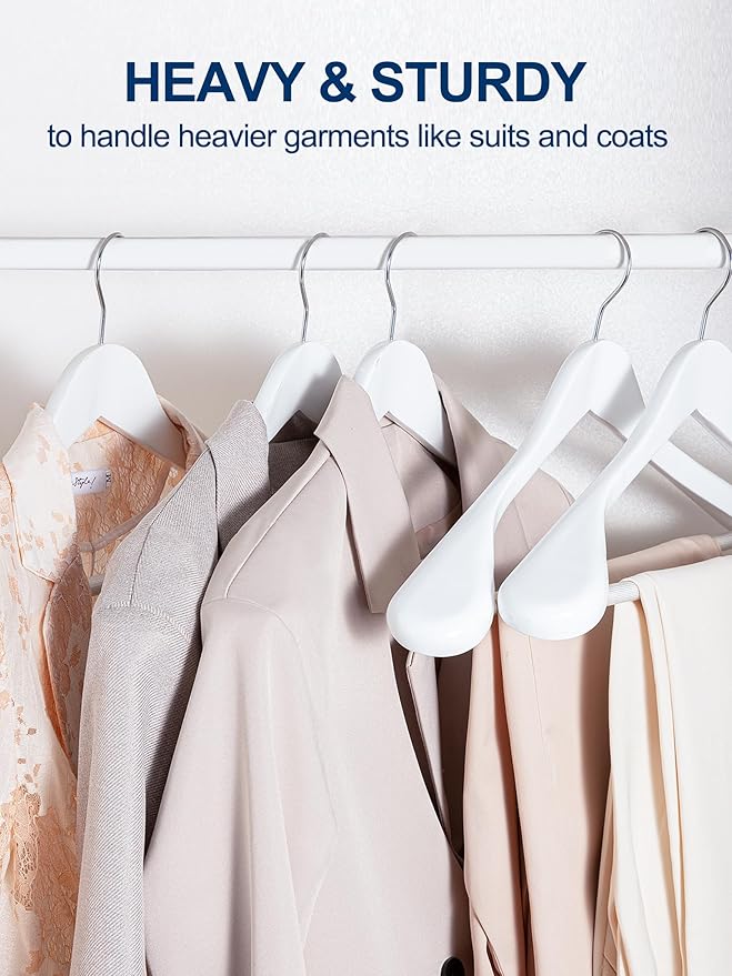 HOUSE DAY High-Grade Solid Wood Coat Hangers - Image 6