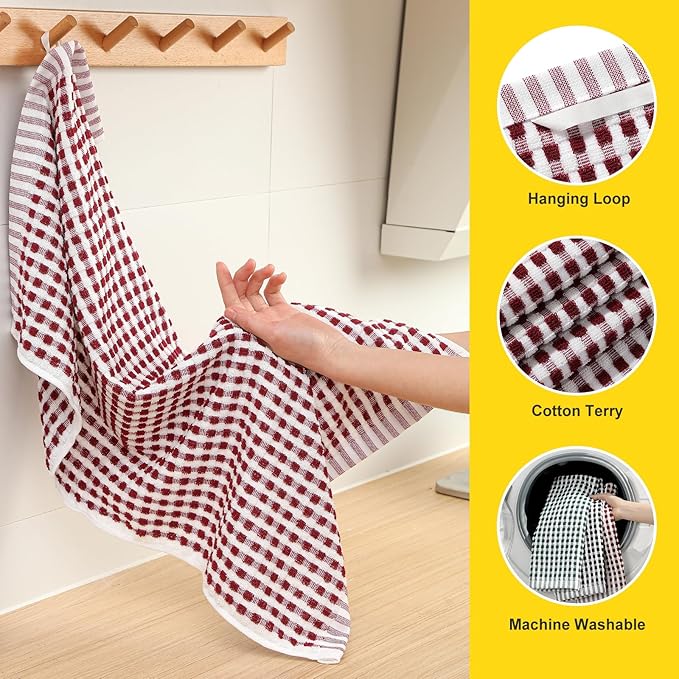 SALAS Cotton Dish Towels Cloths - Image 3