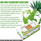 Natural Sponges Kitchen 9Pack, Eco Friendly Non-Scratch Scrub Sponge, - Image 6