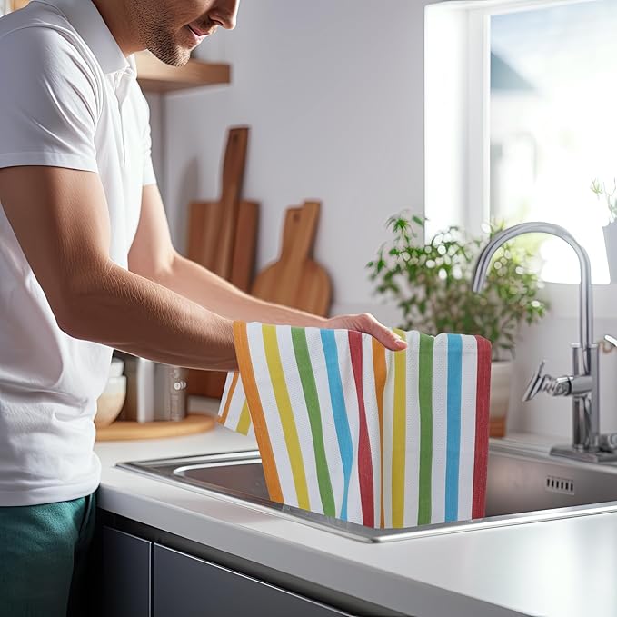 COTTON CRAFT Oversized Kitchen Towels - Image 6