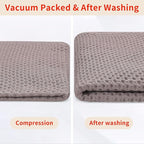 Homaxy 100% Cotton Waffle Weave Kitchen Dish Cloths, Ultra Soft Absorbent Quick - Image 7