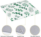 Watercolor Plant Green Leaves Dish Drying Mat - Image 4