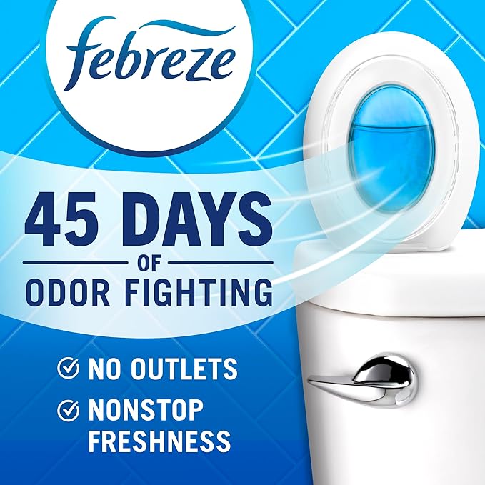 Febreze Bathroom Air-Freshener, Odor-Fighting, Plug In Alternative, - Image 2