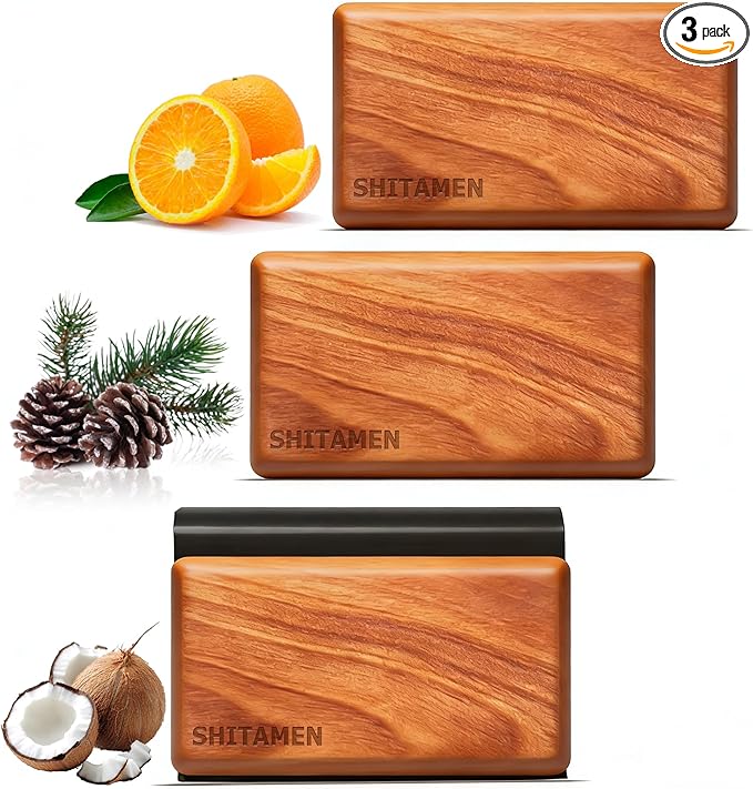 Car Air Freshener, Wood Air Freshener, Car Odor Eliminator by SHITAMEN