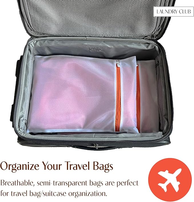 3 Pack Mesh Laundry Bags for Delicates 16inx20in, Dryer Safe, Breathable Fine - Image 6