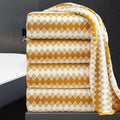 4 Piece Bath Towel Set Oversized Bath Sheet 35"x70" Bathroom Towel Extra Large by MAGGEA
