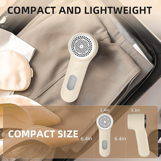Fabric Shaver, Electric Lint Remover, Rechargeable Lint Shaver, Household - Image 4