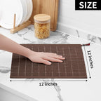 Homaxy 100% Cotton Terry Kitchen Dish Cloths, Ultra Soft and Absorbent Dish - Image 4