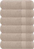 GLAMBURG Ultra Soft 6-Piece Hand Towel Set 16x28-100% Ringspun Cotton by GLAMBURG