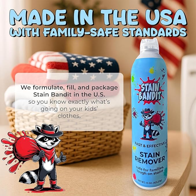 Stain Remover Spray | Non-Toxic Stain Remover Family Safe Formula | - Image 6