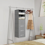 6-Shelves Hanging Closet Organizer - Image 7
