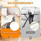 Ironing Board Cover and Pad, 15x54 Standard Size Thick Iron Padding, Scorch & - Image 4