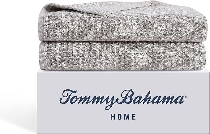 Tommy Bahama - Bath Towels, 100% Soft & Absorbent Cotton by TommyBahama