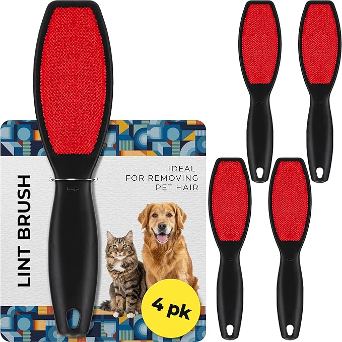 DecorRack Double-Sided Lint Brushes, Pet Hair Remover Brush by DecorRack