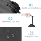 Electronics Organizer Travel Case, Electronic Accessories Storage Bag, Portable - Image 2