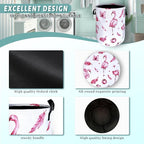 Pink Flamingo Laundry Basket Animal Foldable Funny Laundry Hamper Oxford Cloth - Image 4