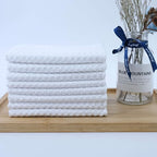 POLYTE Ultra Premium Microfiber Kitchen Dish Cloth Waffle Weave, 8 Pack - Image 5