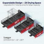 2 Tier Large Dish Drying Rack, Expandable Dish Rack - Image 5