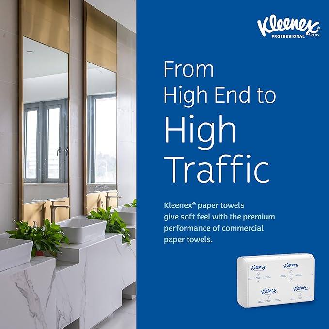 Kleenex Professional Universal Multifold Paper Towels, Absorbency Pockets - Image 9