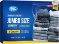 50 Large Storage Bags With Zipper Top by CLEARWARE