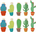 50pcs Cactus Wooden Photo Clips Pegs Clothespins Note Memo Card Holder by Unknown