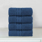 Elegant Comfort Three Line Popcorn Towel Set - Image 2
