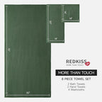 REDKISS Premium Towel Set of 8 - Image 3