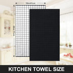 Homaxy Premium Cotton Kitchen Towels 16"x 28", Large Natural Ring Spun 390 GSM - Image 5