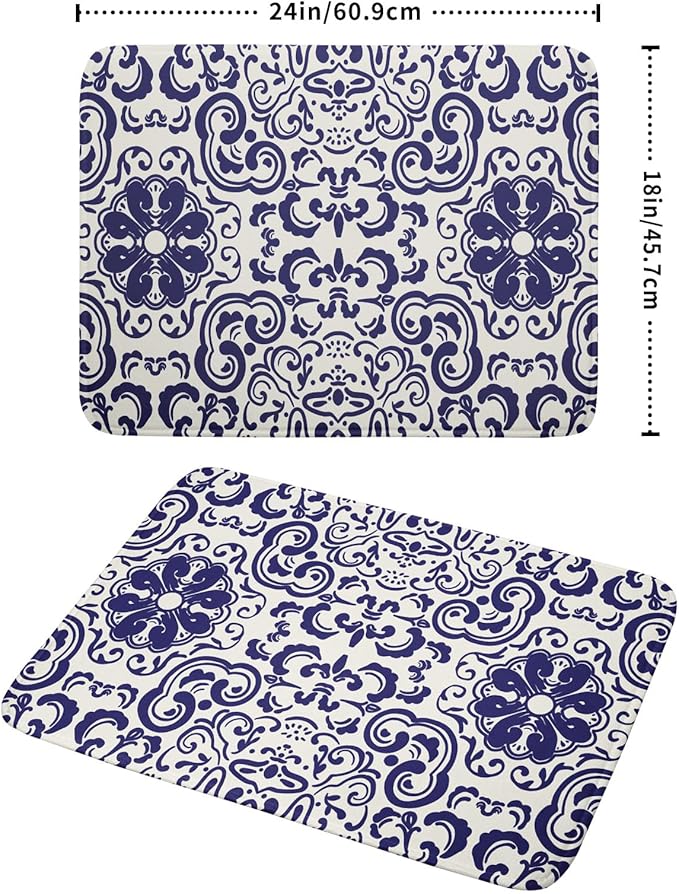 Boho Ethnic Design Dish Drying Mat - Image 2