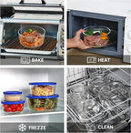 Vtopmart 4 Pack Glass Bowls - Image 6