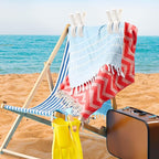 8 Pcs Beach Towel Clips for Beach Chairs, Towel Holder for Beach Chair Pool - Image 4
