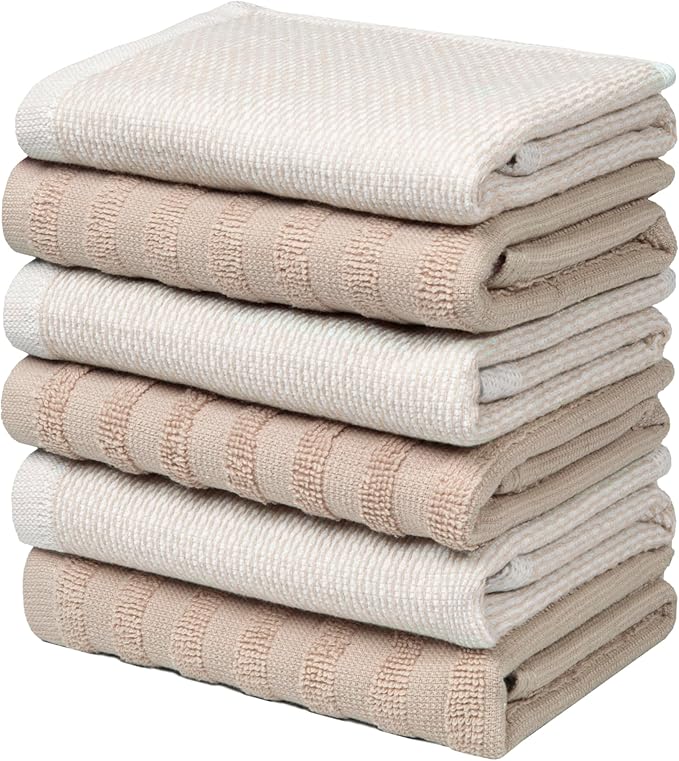 Bumble Premium Dish Cloths 13"x13" | 100% Natural Ring Spun Cotton | 400 GSM | - Image 5