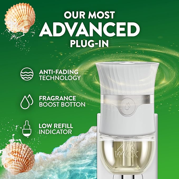 Air Wick Scented Oils 0+4 Calming Sea Spray & Breeze - Image 7