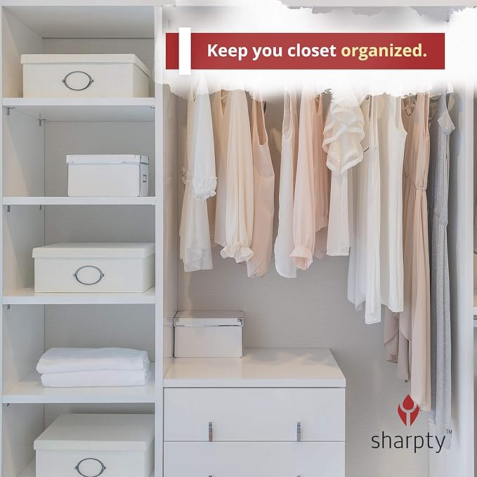 Sharpty Kids Plastic Hangers, Children's Hangers - Image 5