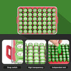 ALCYON Battery Organizer Storage Case, Battery Vault Box Container - Image 2