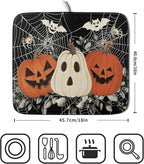 Halloween Pumpkin Dish Drying Mat - Image 2