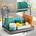 2-Tier Dish Drying Rack by Sakugi