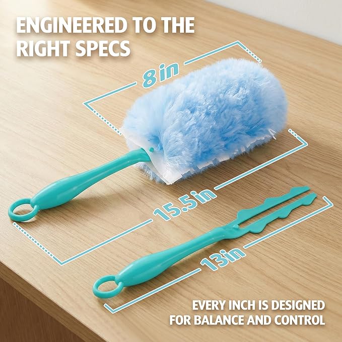 Duster Refill for Swiffer Duster, 4X Microfibers, Disposable Multi Surface - Image 8